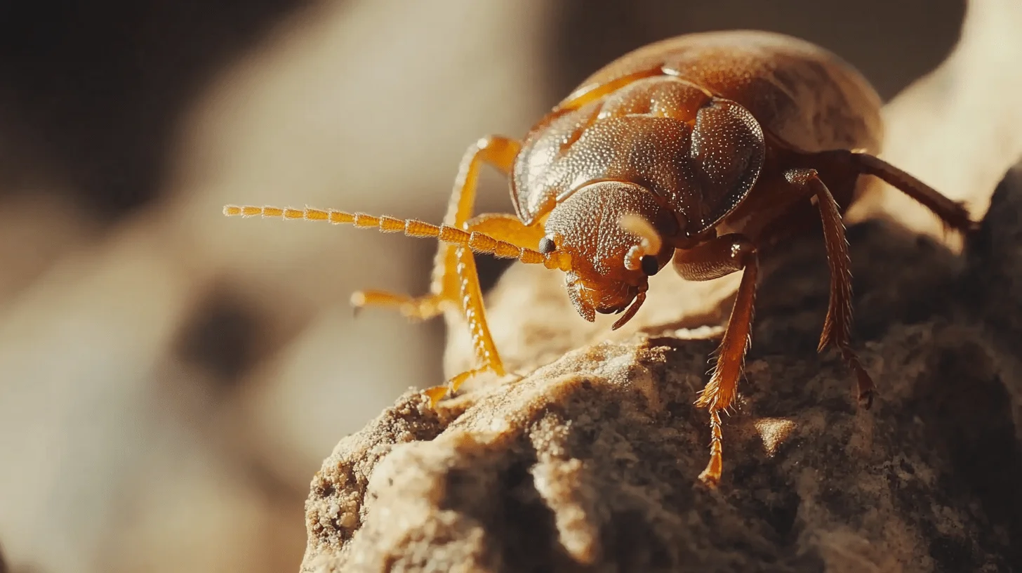 Bed bug heat-treatment equipment in a residential bedroom