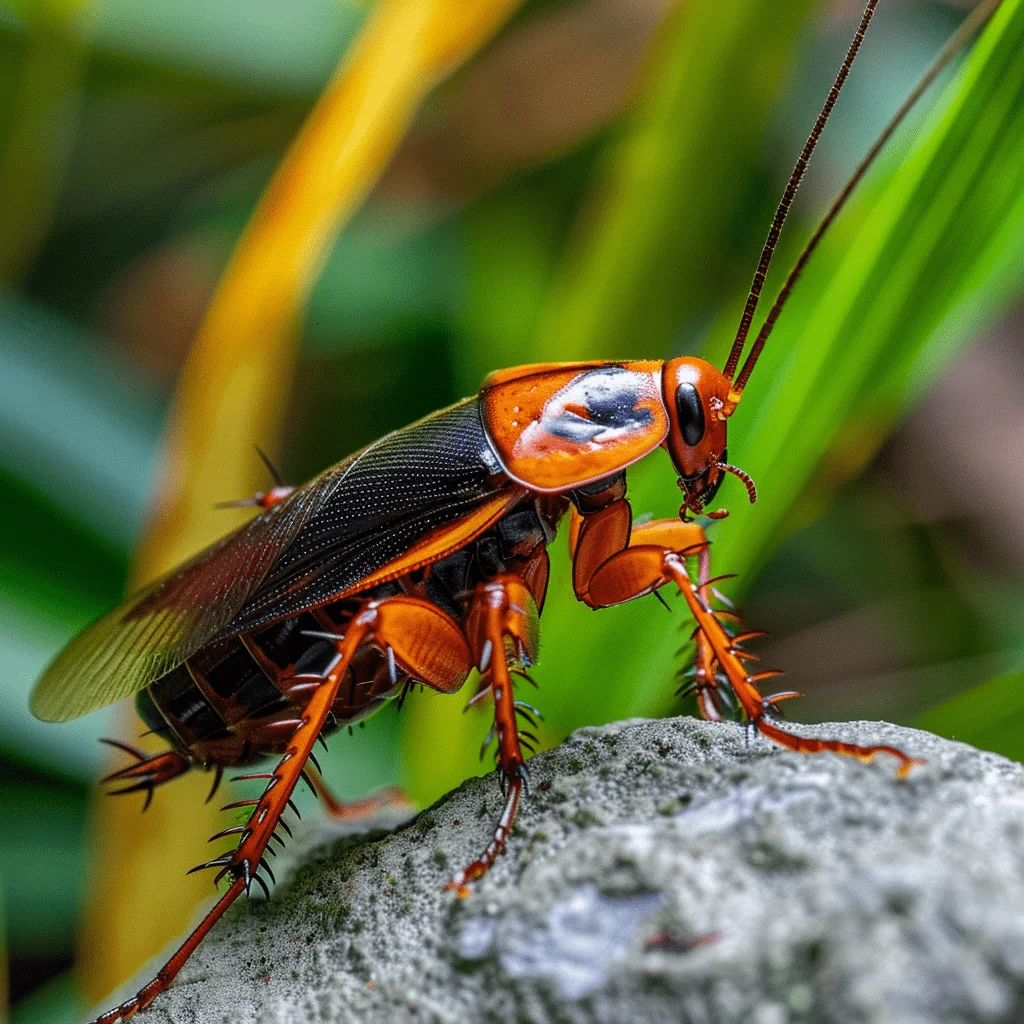 Cockroach treatment in a Florida kitchen