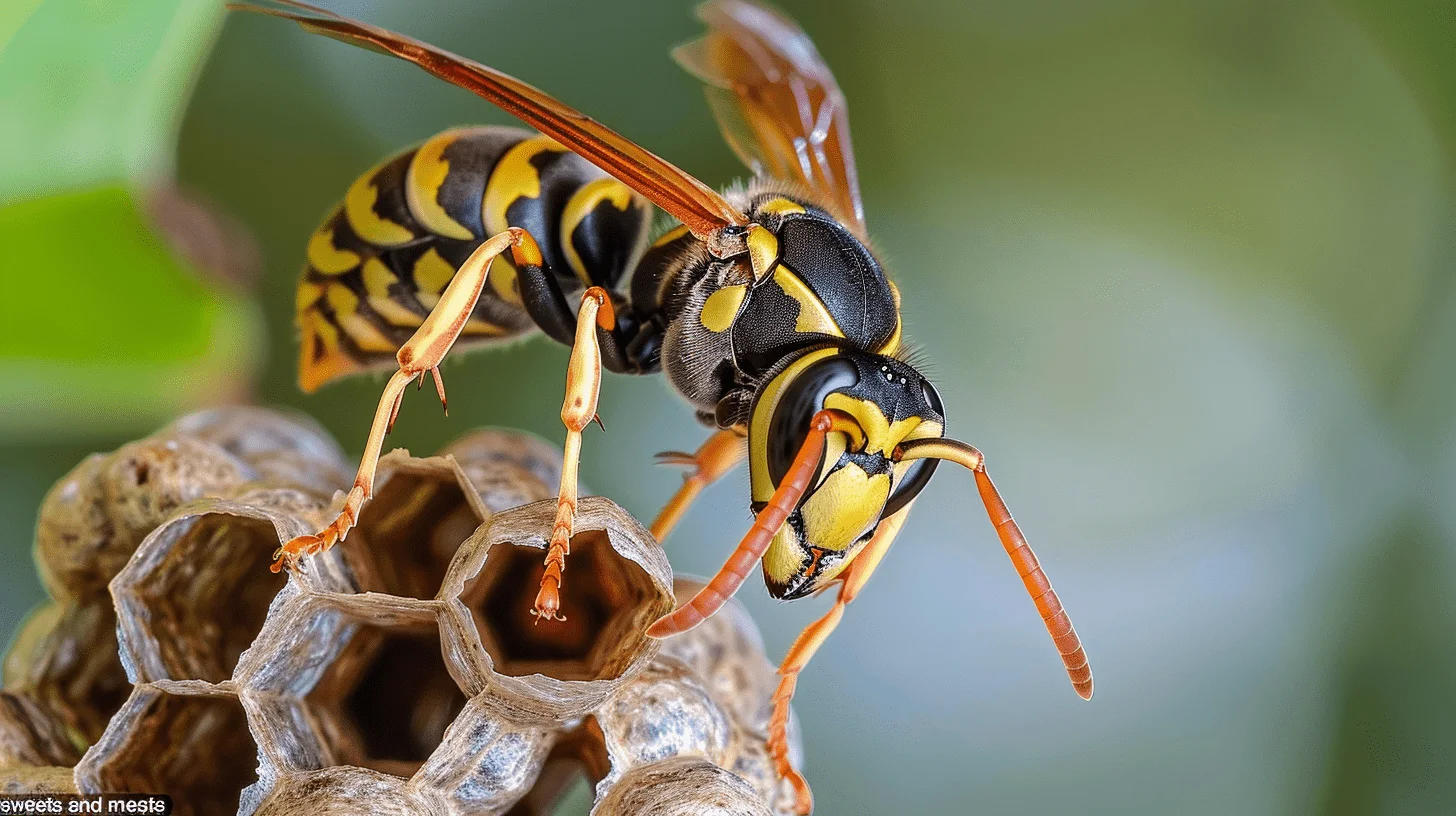 Wasp nest removal from a Florida home eave