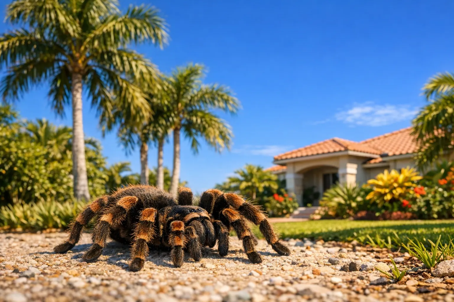 Is There Really a Florida Tarantula? The Truth About SWFL's Big Hairy Spiders