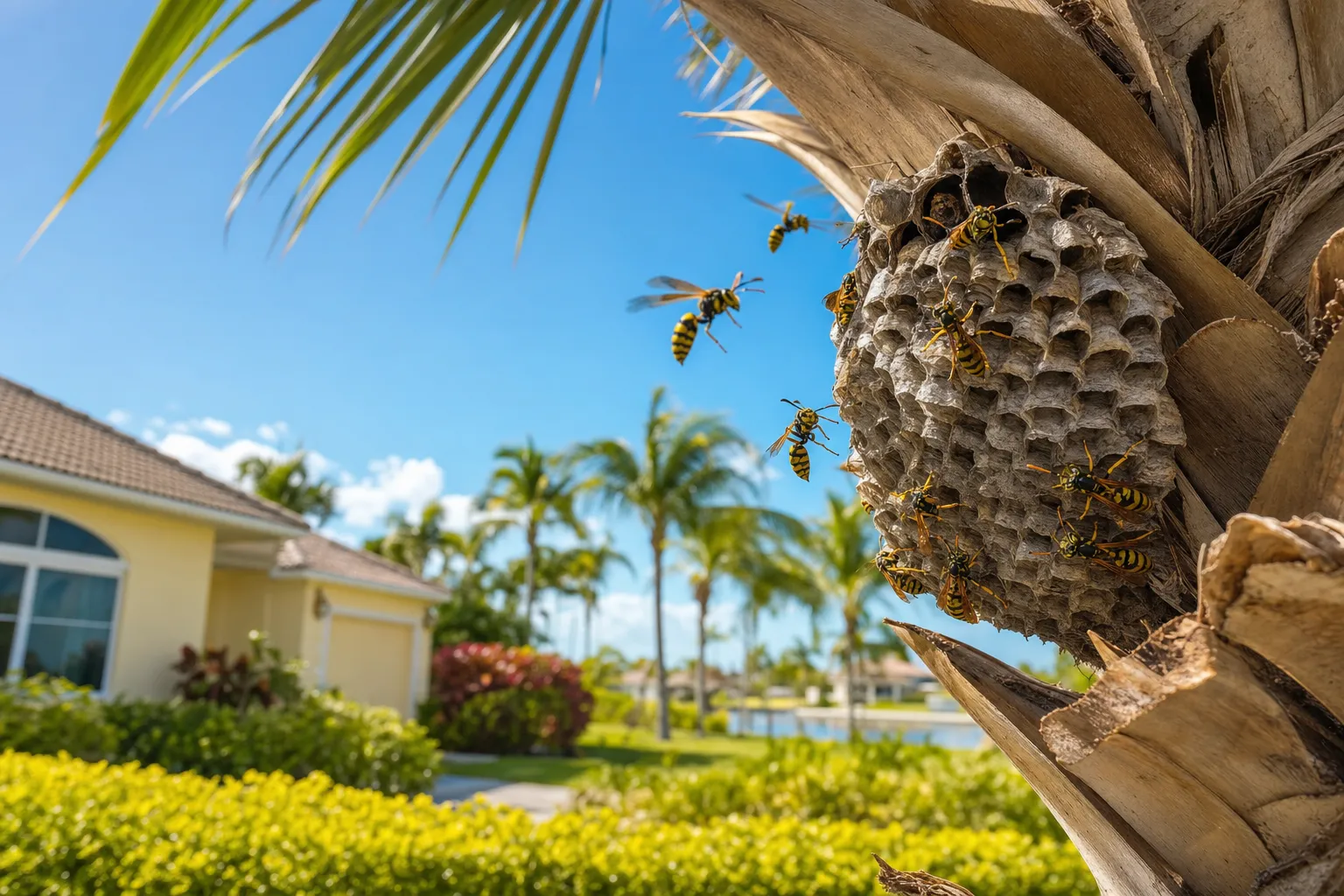 Stinging Wasps in Southwest Florida: The No-Panic Field Guide