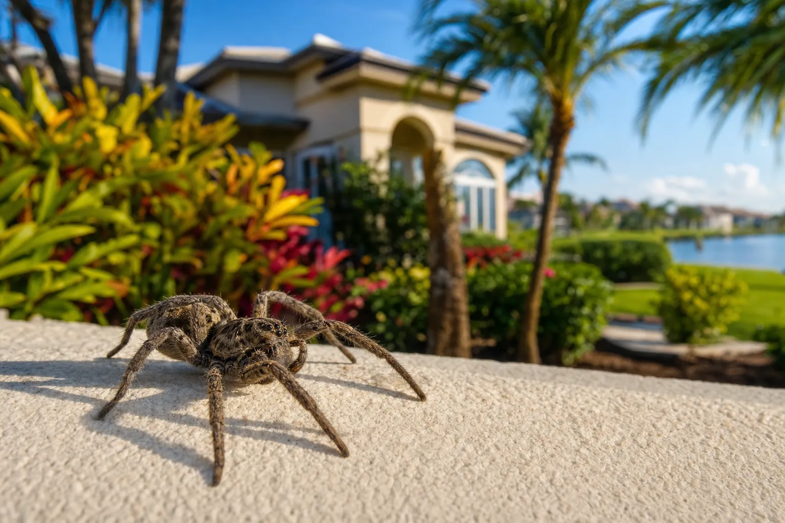 Wolf Spiders in Florida: Big, Fast, Freaky-Looking — and Basically Harmless
